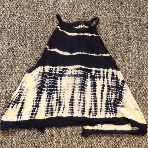 Tie die Free People crop top